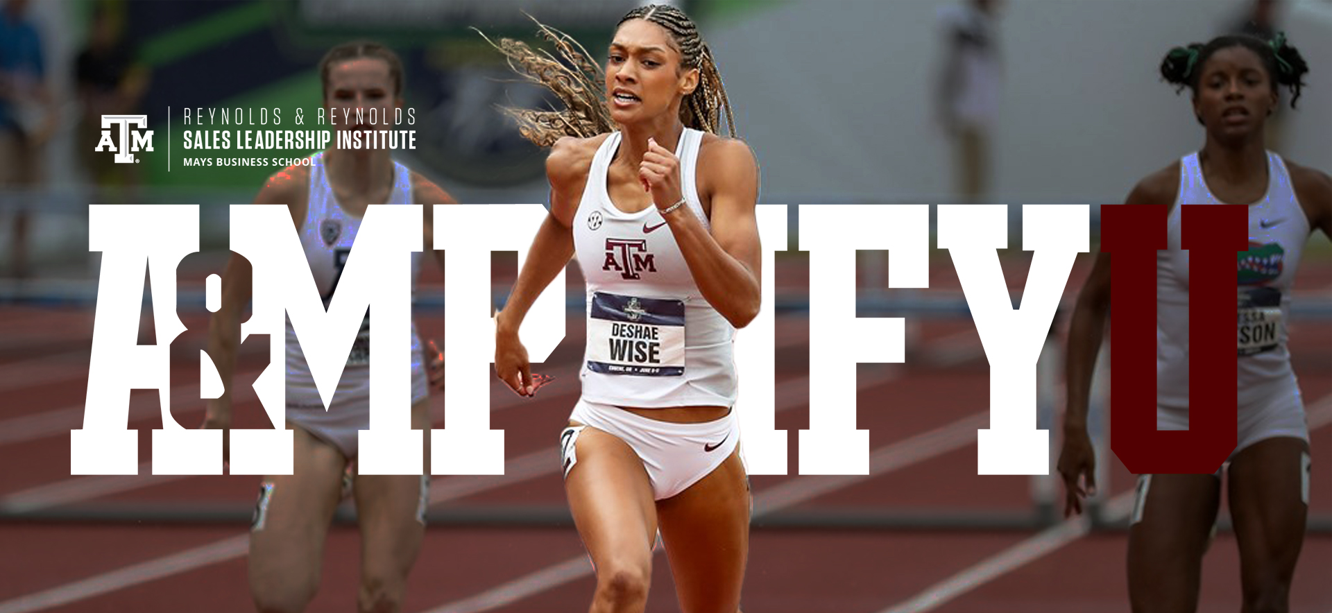 Track and Field Amplify U Banner for Home Page